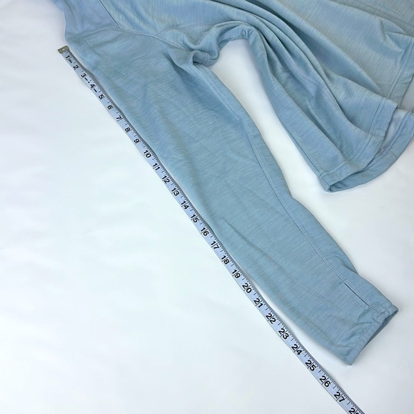 Columbia 1/4 Zip Pullover with Soft Light Fleece Lining. Size XL. Light Blue. - Picture 8 of 9